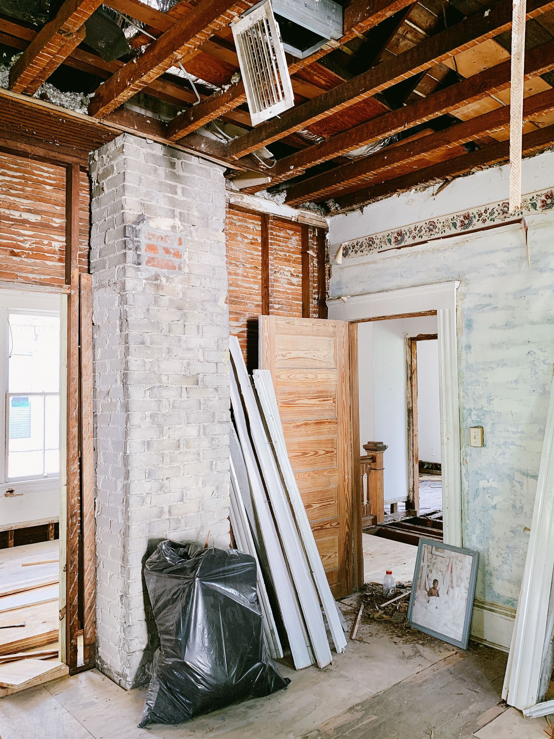 Lead paint abatement and wall surface removal by HRS Restoration Services in Denver Colorado