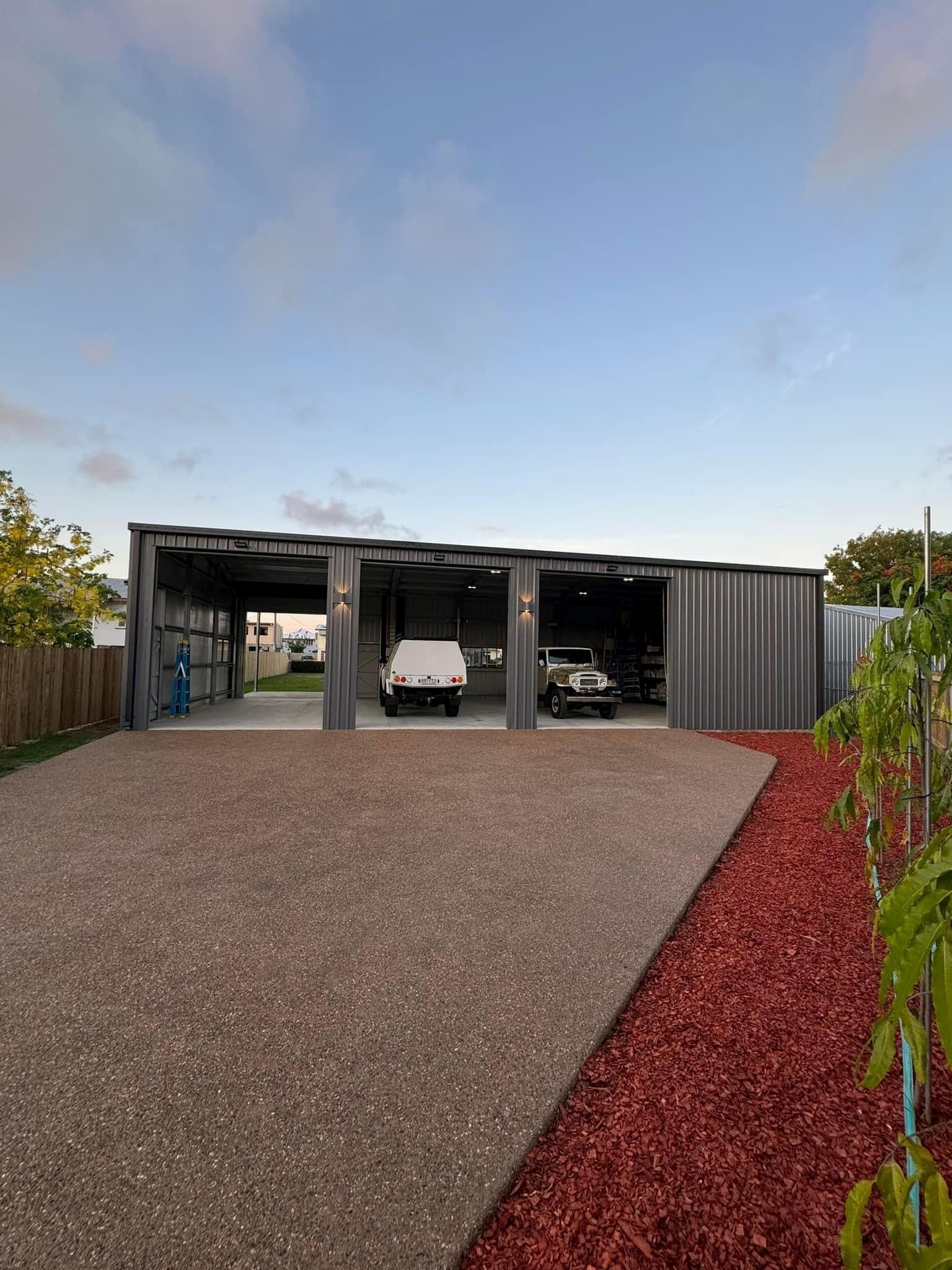Side Roller Doors Diamond Beach — ShedPro Constructions in Darawank, NSW