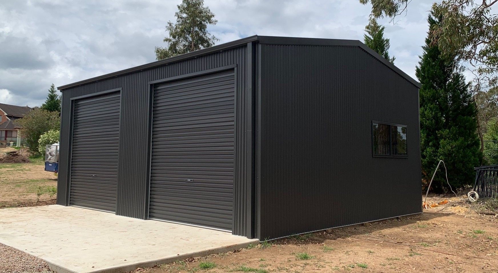 Double Garage — ShedPro Constructions in Tuncurry, NSW