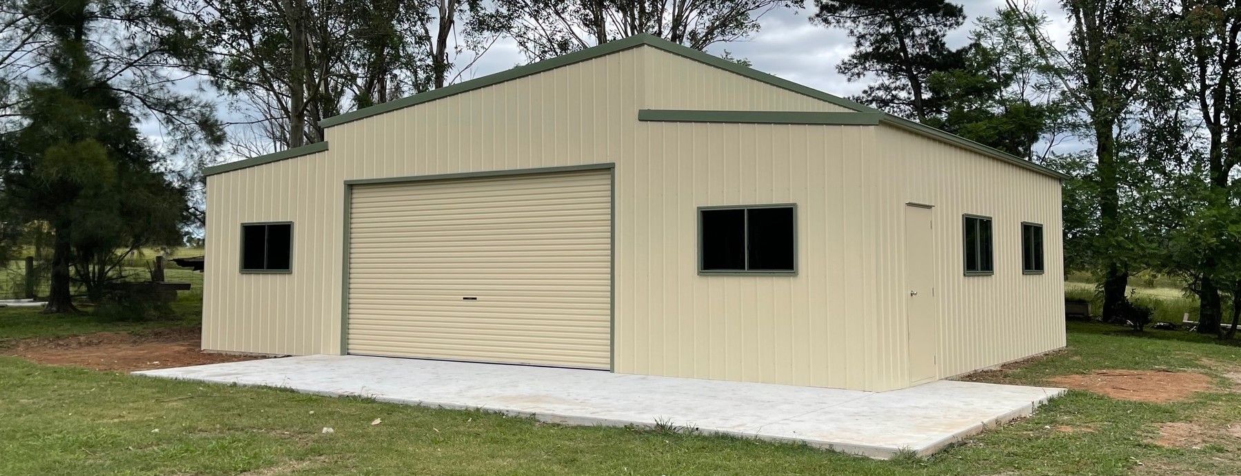 Skillion Roof Barn Ellenborough — ShedPro Constructions in Forster, NSW