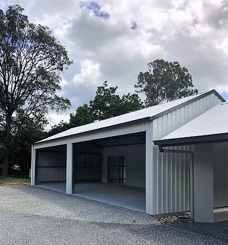 Surfmist Shed 6m Bays Nerong — ShedPro Constructions in Darawank, NSW