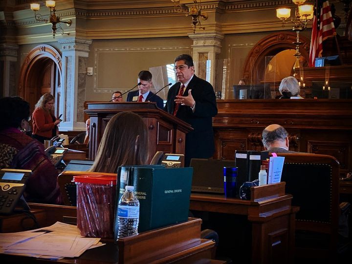 Rep Louis Ruiz debating the Convention of States on the House Floor