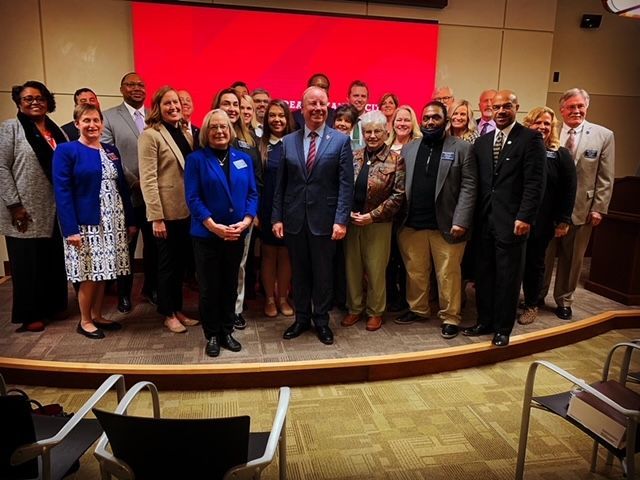 Kansas Legislators with KC Chamber President Joe Reardon and Civic Council President Dred Scott