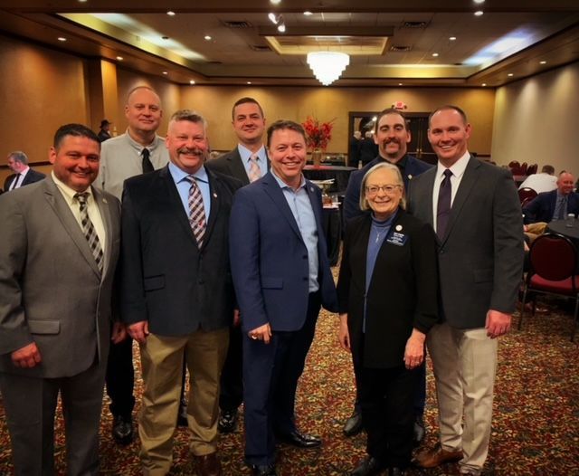 Kansas State Council of Fire Fighters Annual Legislative Reception in Topeka.
