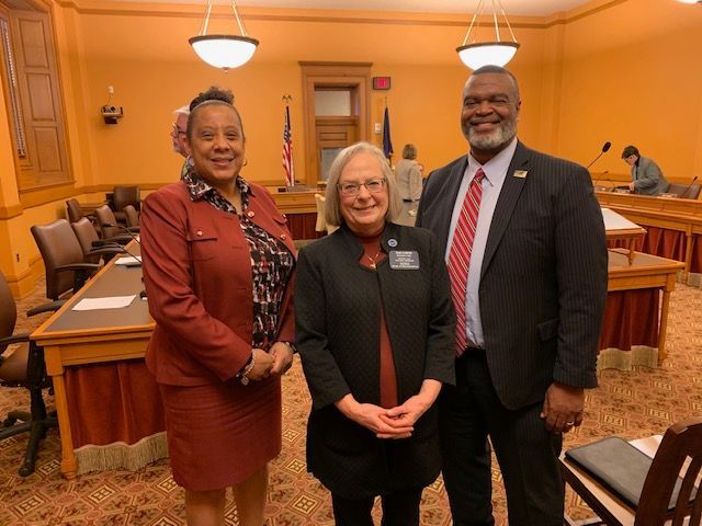 With my friends from KCATA! Frank White III and Terri Barr-Moore
