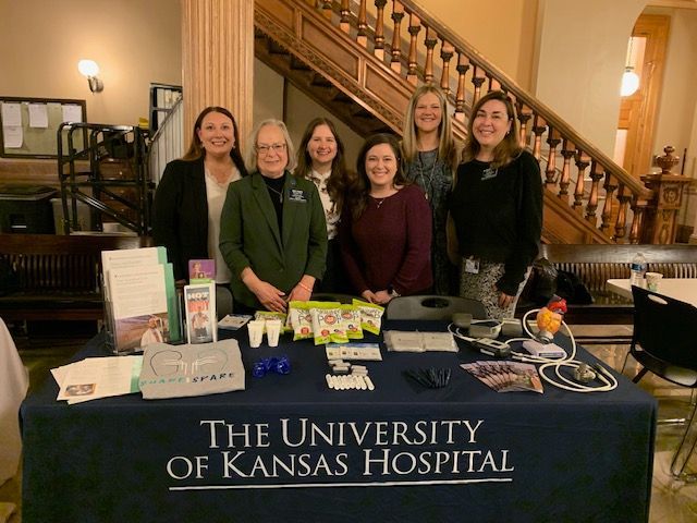 Healthcare providers at the Capitol