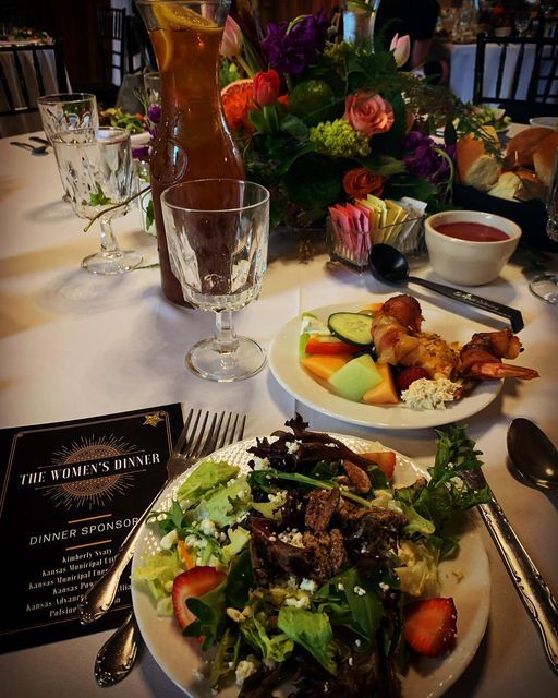 A lovely evening for the women serving in the Kansas Legislature.