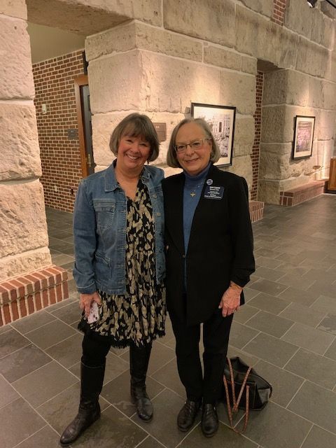 Nancy Burns, Wyandotte County Register Of Deeds, at the Capitol for their annual Legislative Day.