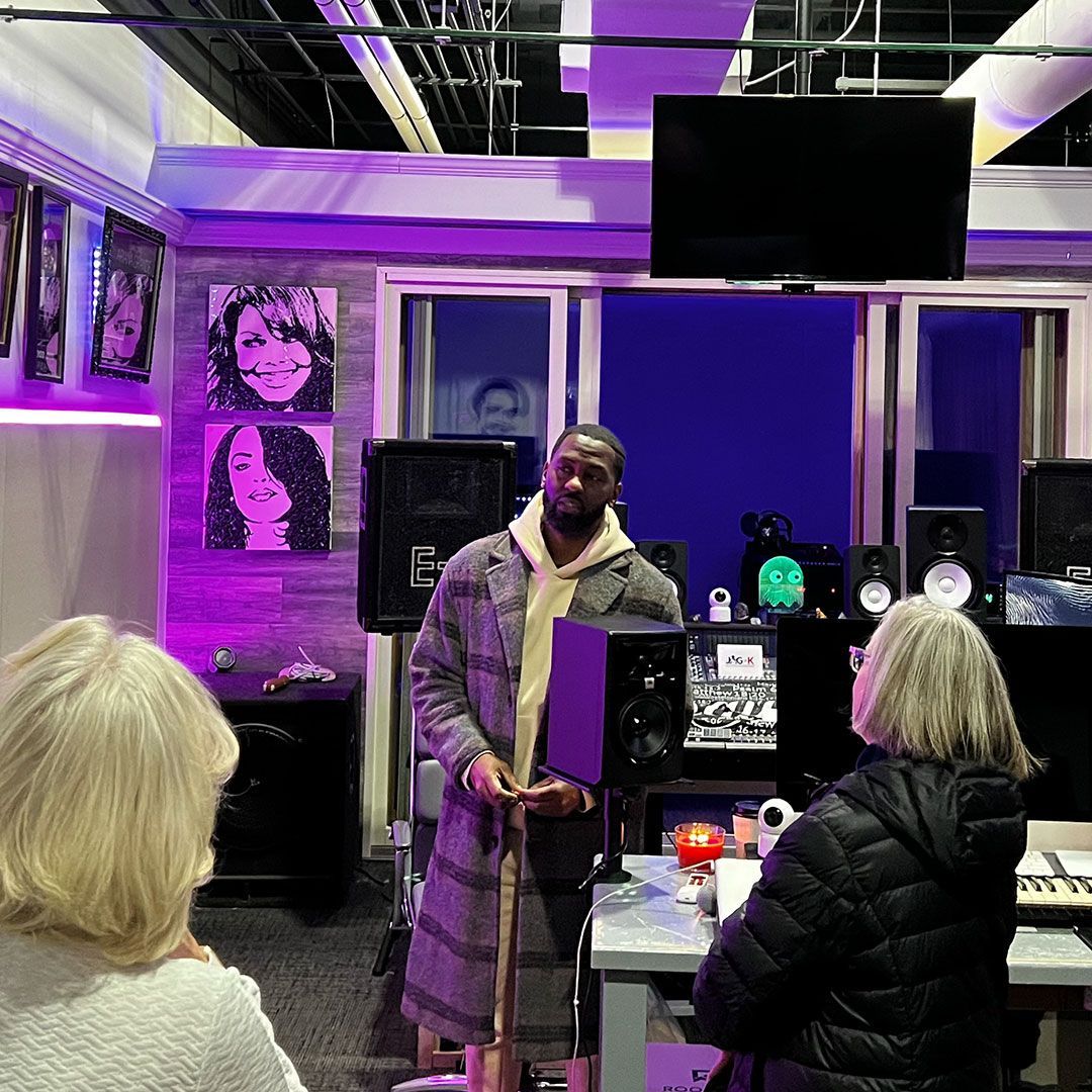 A tour of Jo Blaq's recording studio