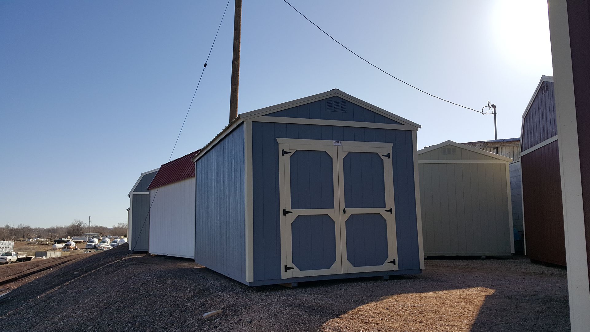 ABCo | American Barn Co.
Formerly Weather King
10 x 16 Utility Shed