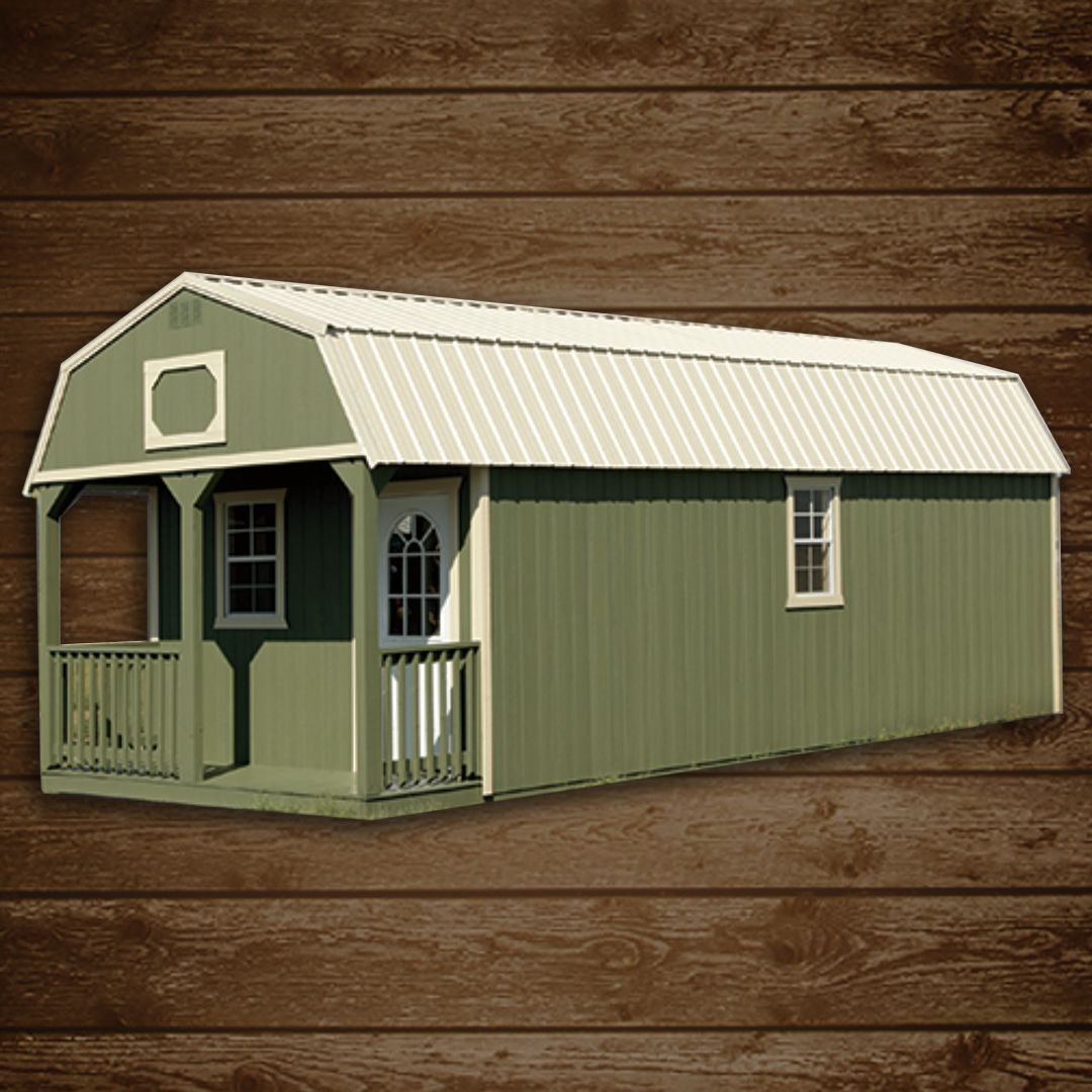 Lofted Barn Cabin, ABCO (American Barn Co.), formerly Weather King Portable Buildings