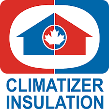 A logo for Climatizer Insulation