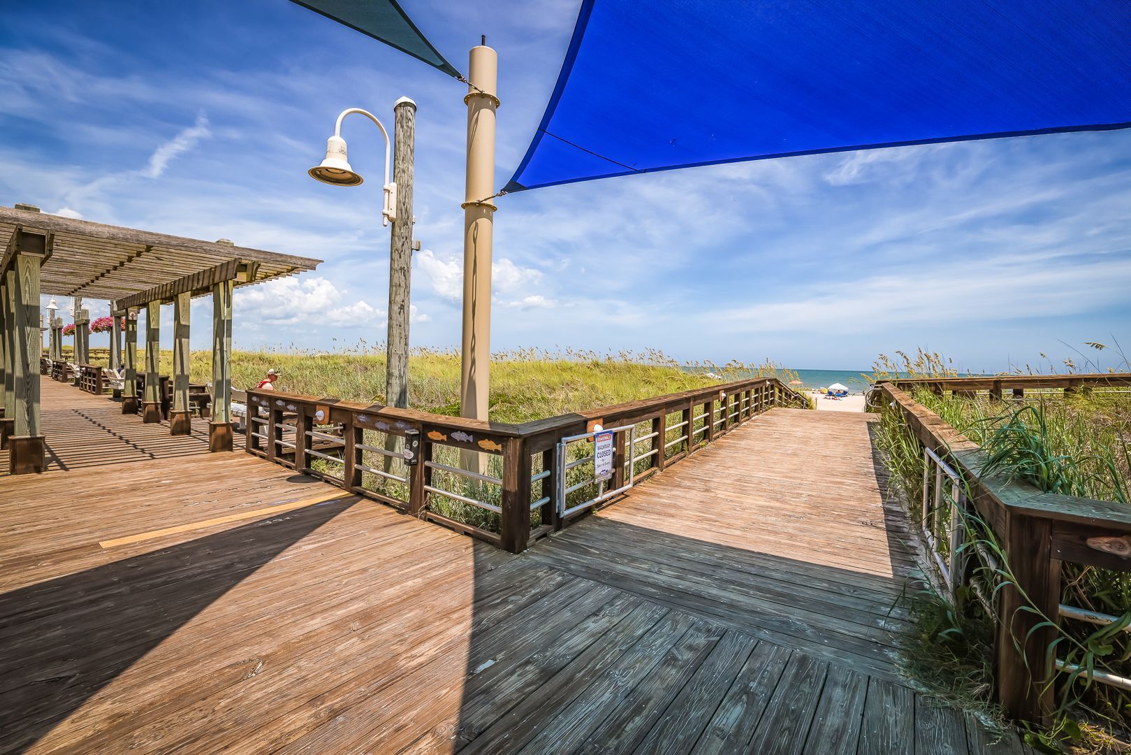 Boardwalk to the beach