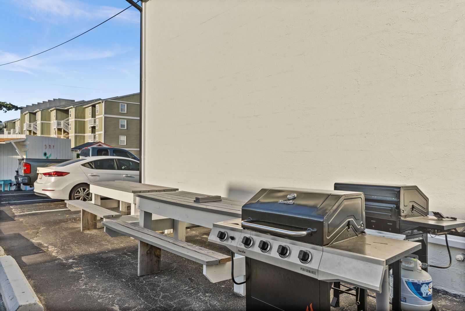 Enjoy our BBQ area