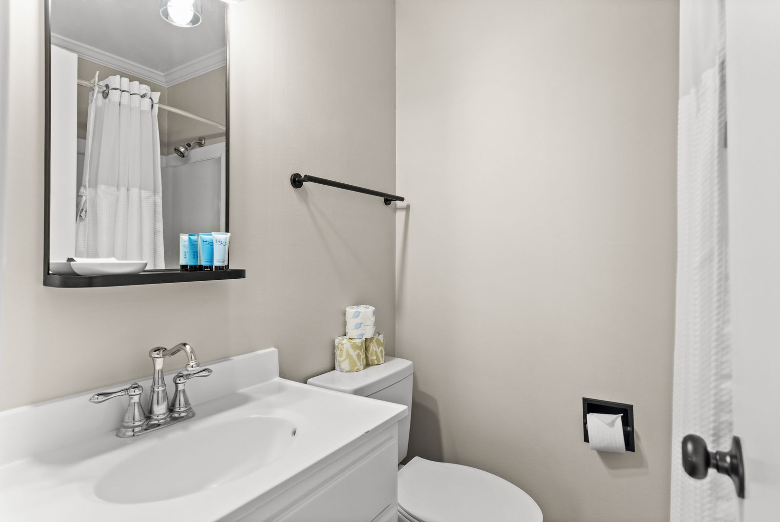 Newly remodled bathroom