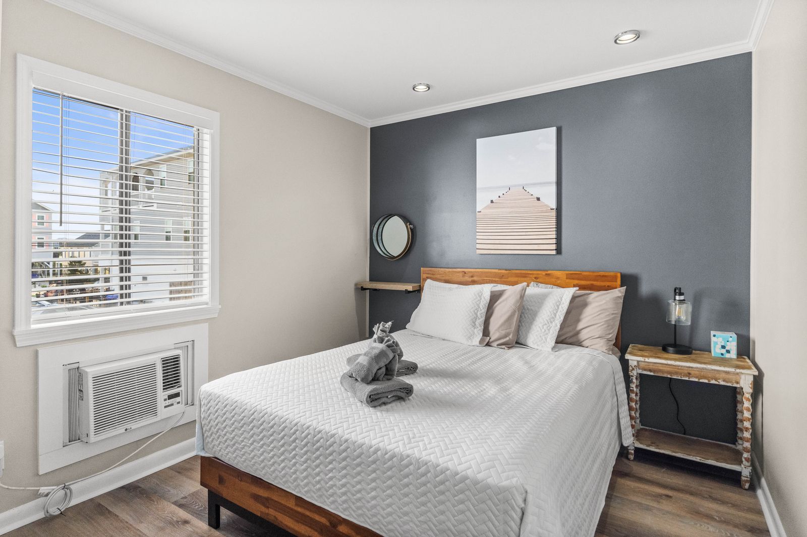 One of our beautiful rooms at Dry Dock Inn