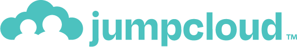Logotipo da JumpCloud com imagem e texto de nuvem azul-petróleo.