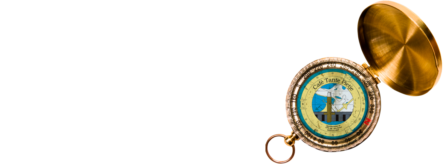 logo cafe tante pietje den oever