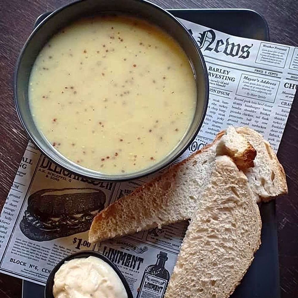 mosterdsoep café Tante Pietje Den oever