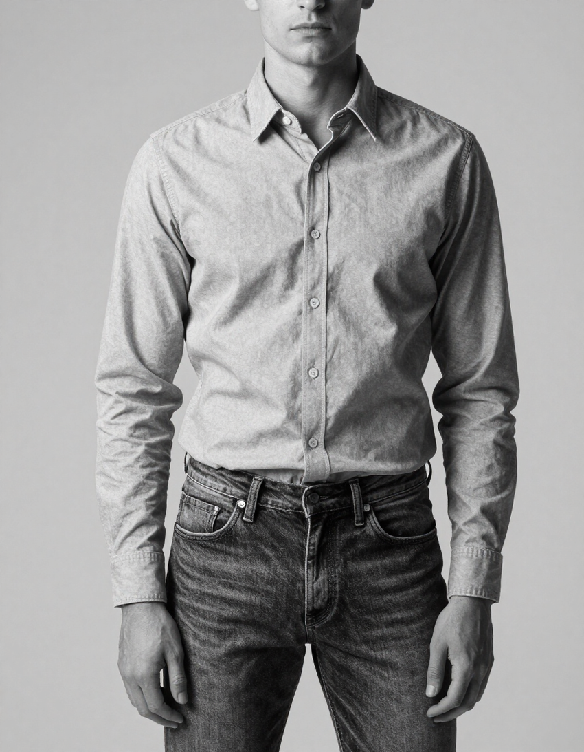 Look casual com jeans e camisa