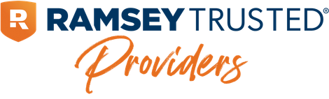Ramsey Trusted Providers logo in orange and blue on white background