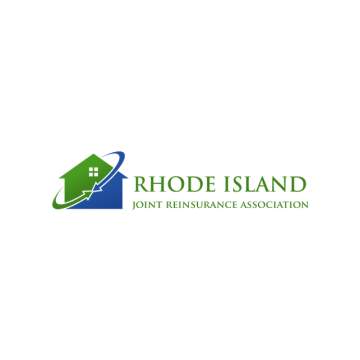 Rhode Island Joint Reinsurance Association logo with green and blue house icon