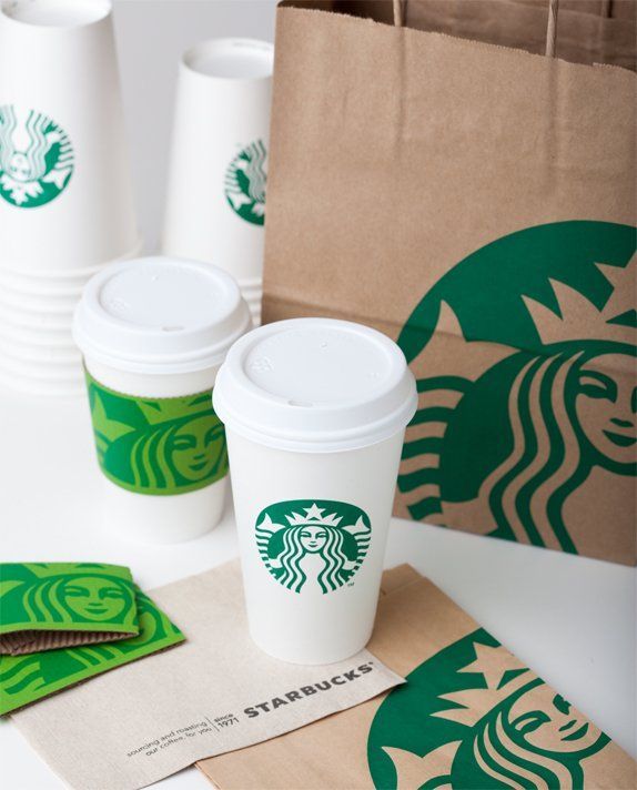 Starbucks 2011 identity on cups