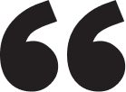 Black quotation marks. | Prestige Tire & Auto