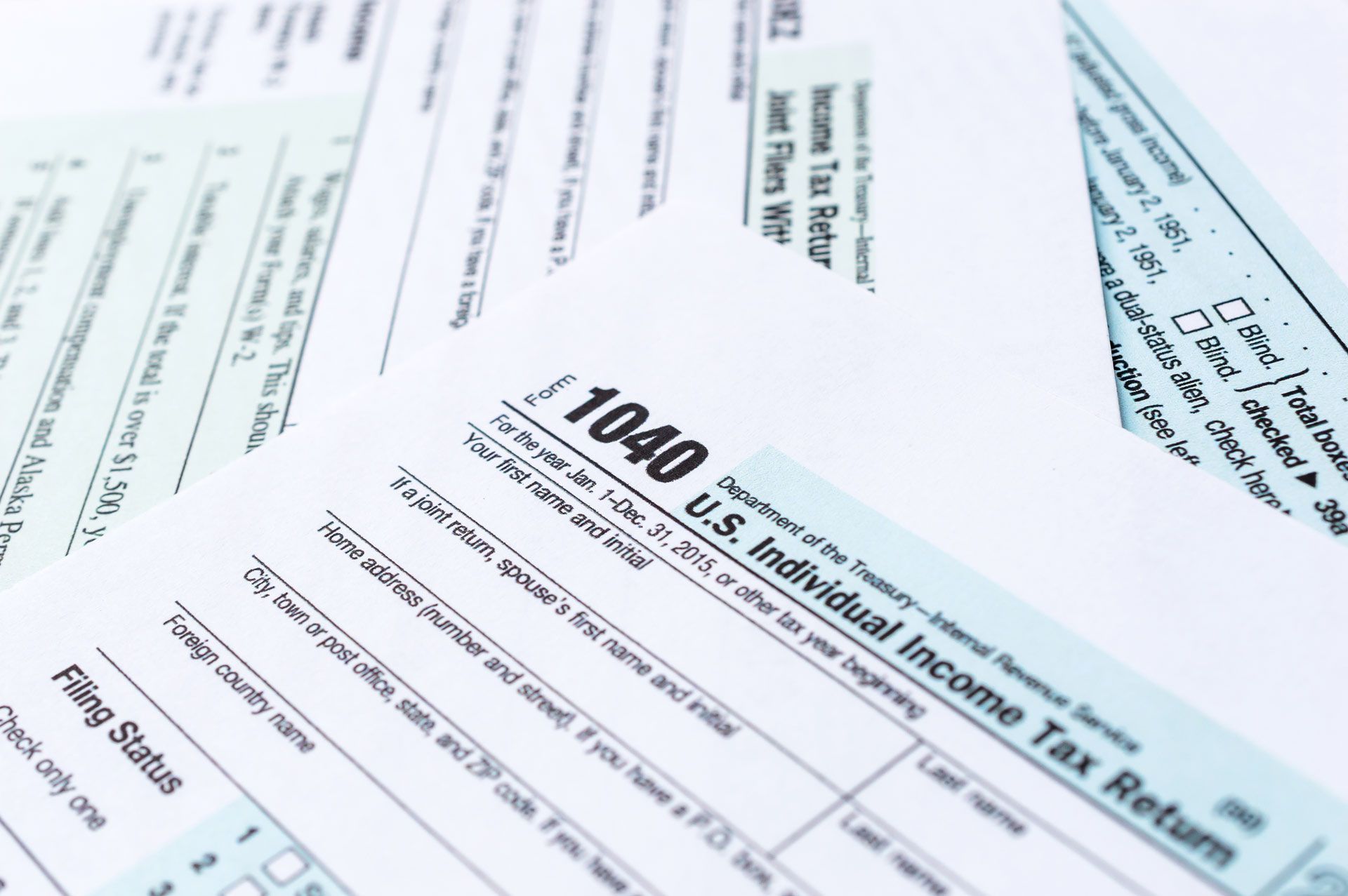 Income Tax Return Forms