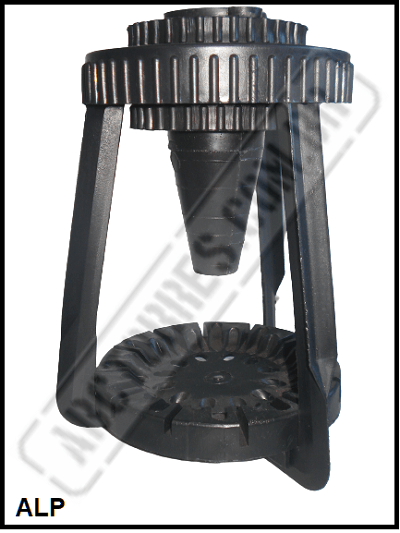 Bico aspersor para torre de resfriamento Alpina Bico aspersor para torre de resfriamento Alpina