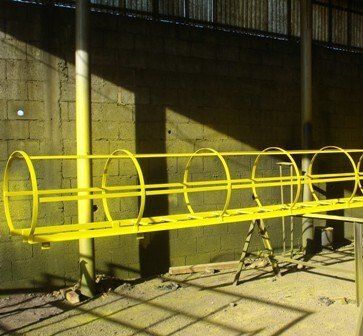 Escadas para torres de resfriamento Escadas para torres de resfriamento