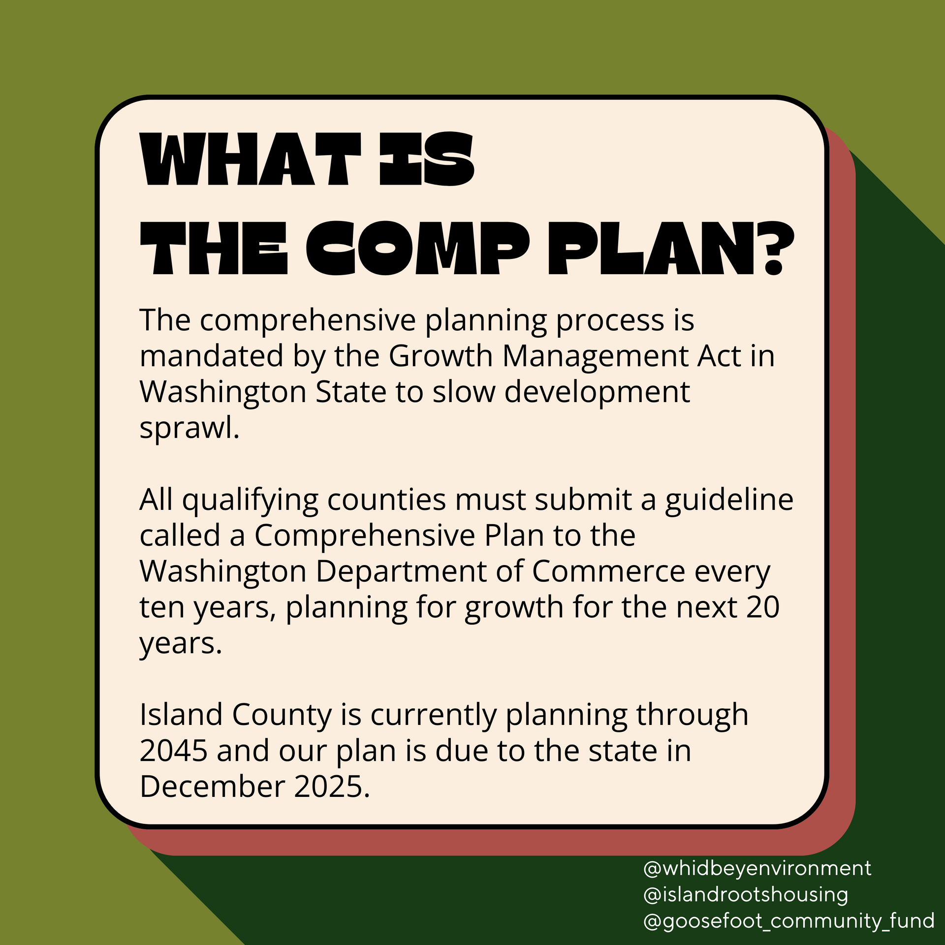 Comprehensive System Planning Process