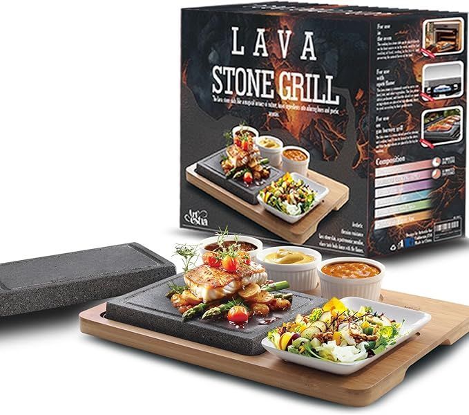 Stone grill
inside cooking
date night ideas