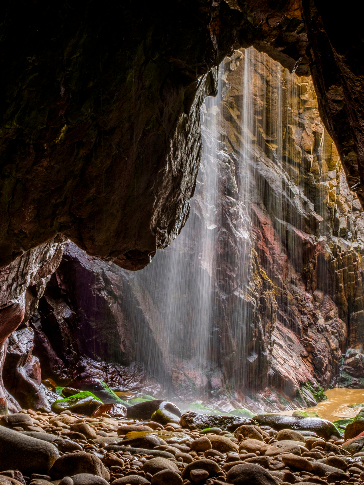 Photo of waterfall
