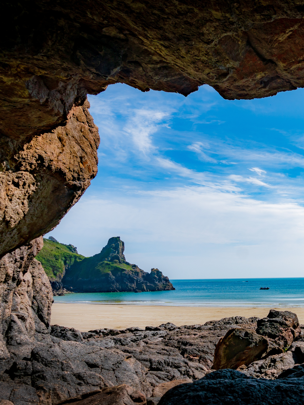 Photo of coastline
