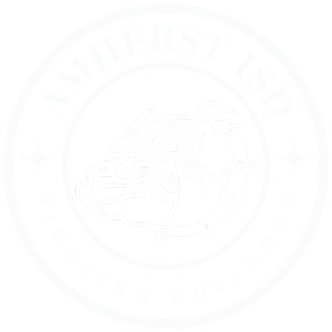 a white logo with a circle in the middle on a white background .