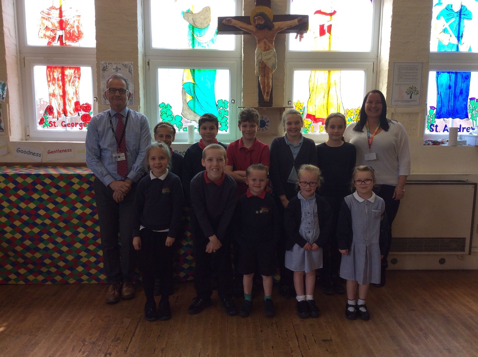 Staff and pupils at Tilney All Saints are celebrating after receiving a good rating in their SIAMS report
