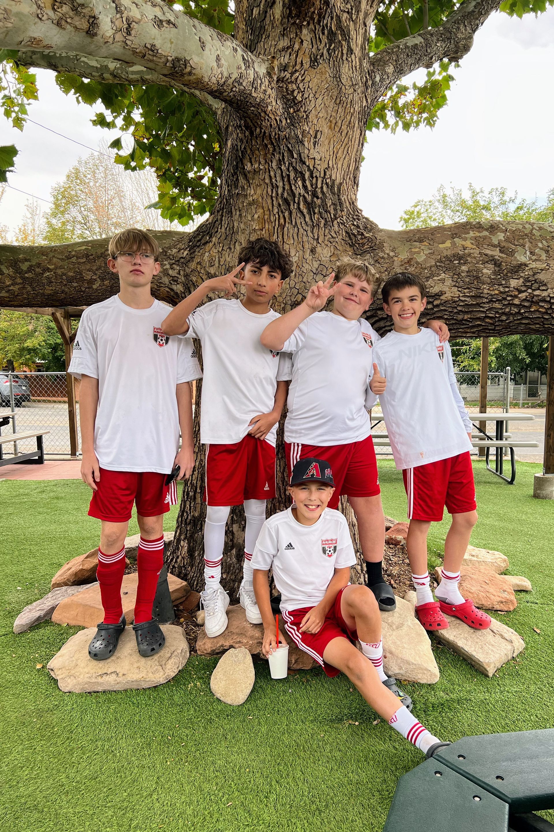 Soccer team for Montrose Avalanche Soccer Club