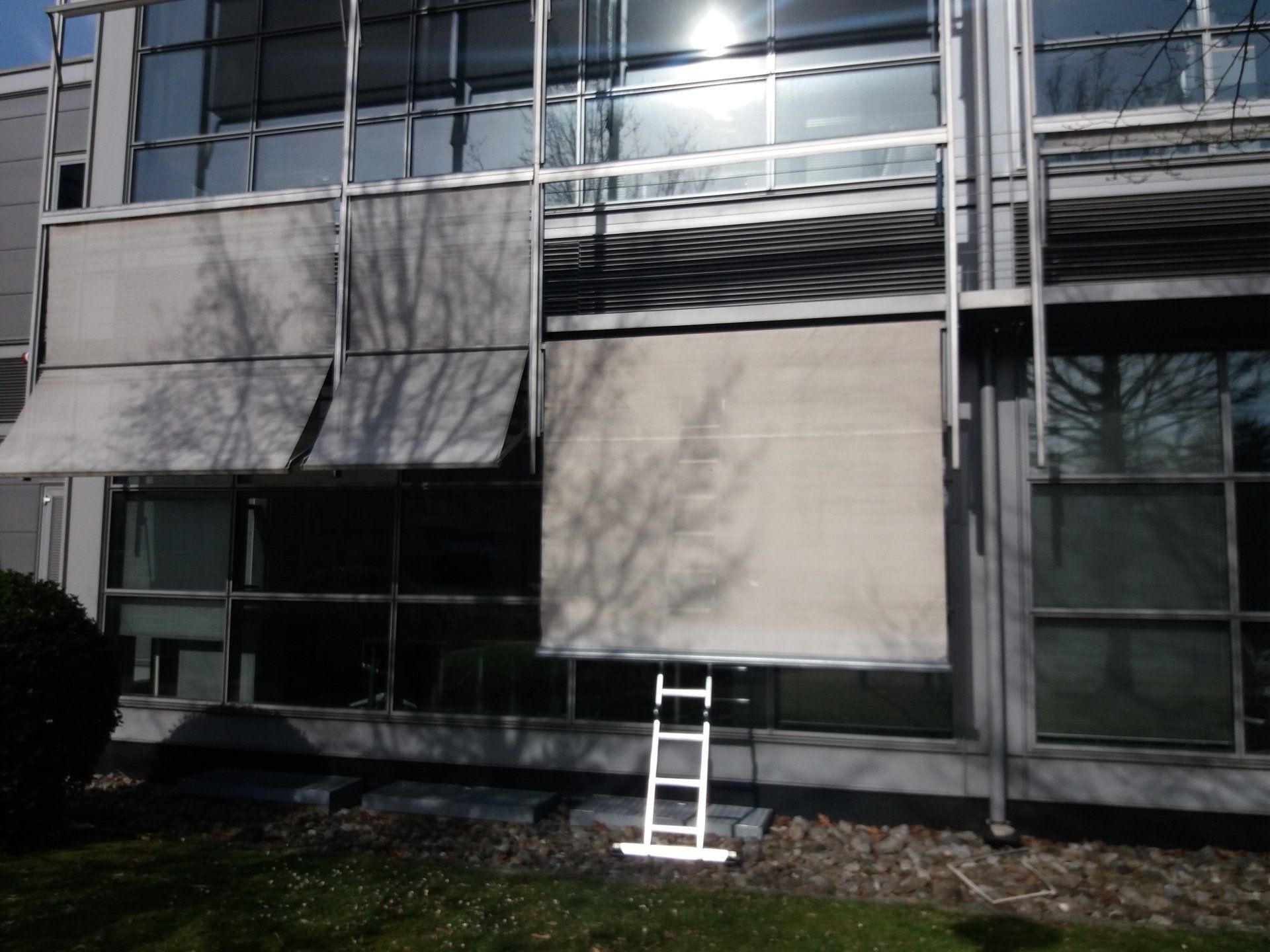 Tente solaire verticale