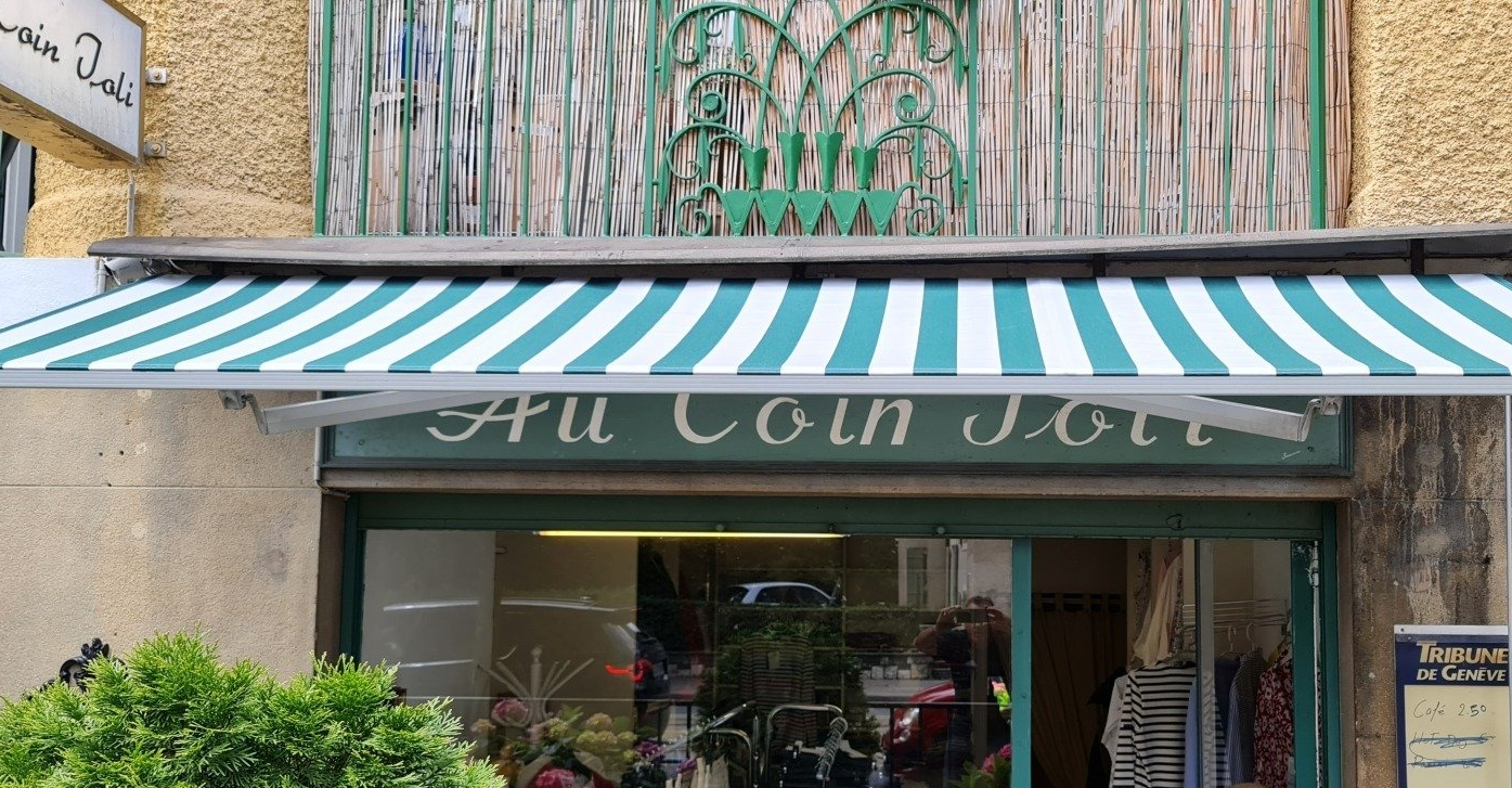 Volets contrevents verts