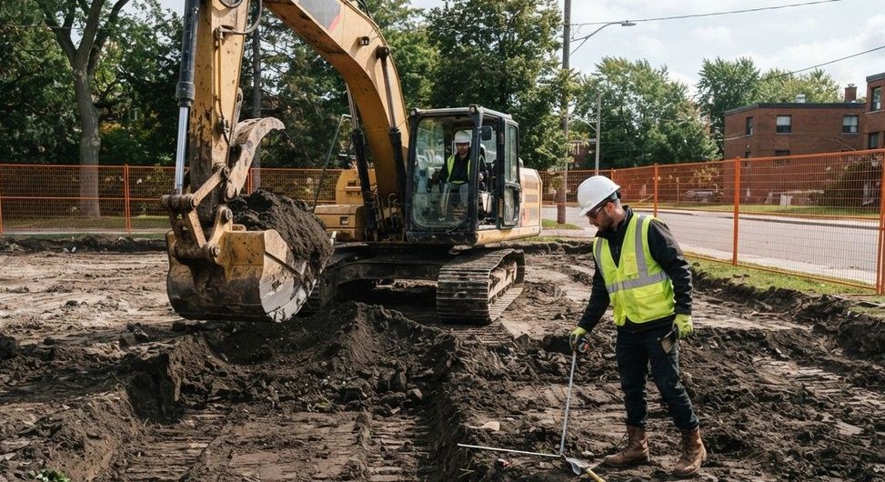 Excavation services for residential and commercial properties in Tulare