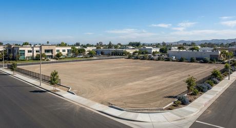 Completed demolition work with a clean property site