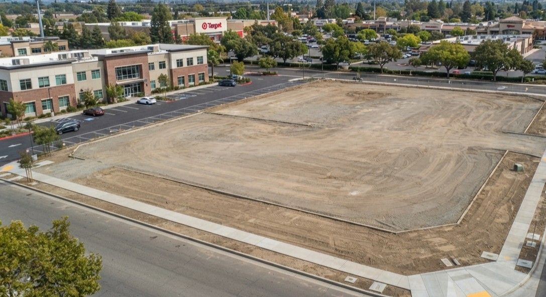 Finished demolition project with debris fully removed
