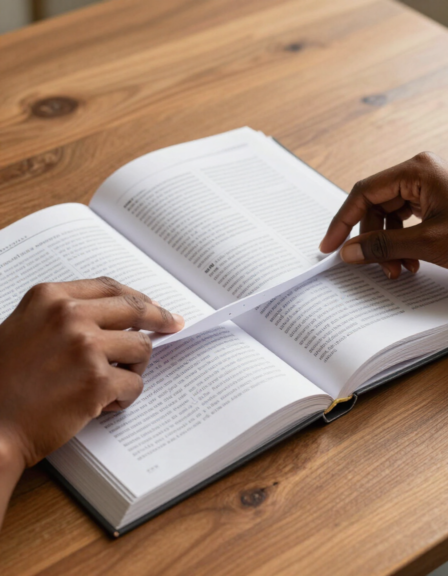 Rwandan leader using the Evergreen Discipleship Guide
