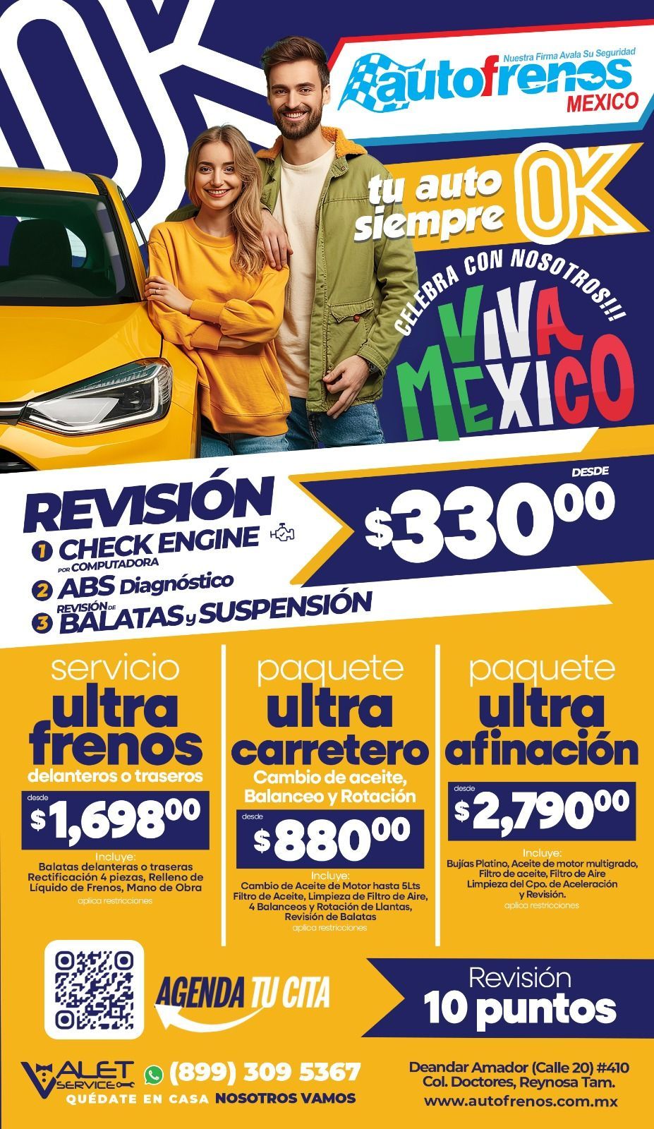 AUTO FRENOS MÉXICO - Promociones AUTO FRENOS MÉXICO - Promociones