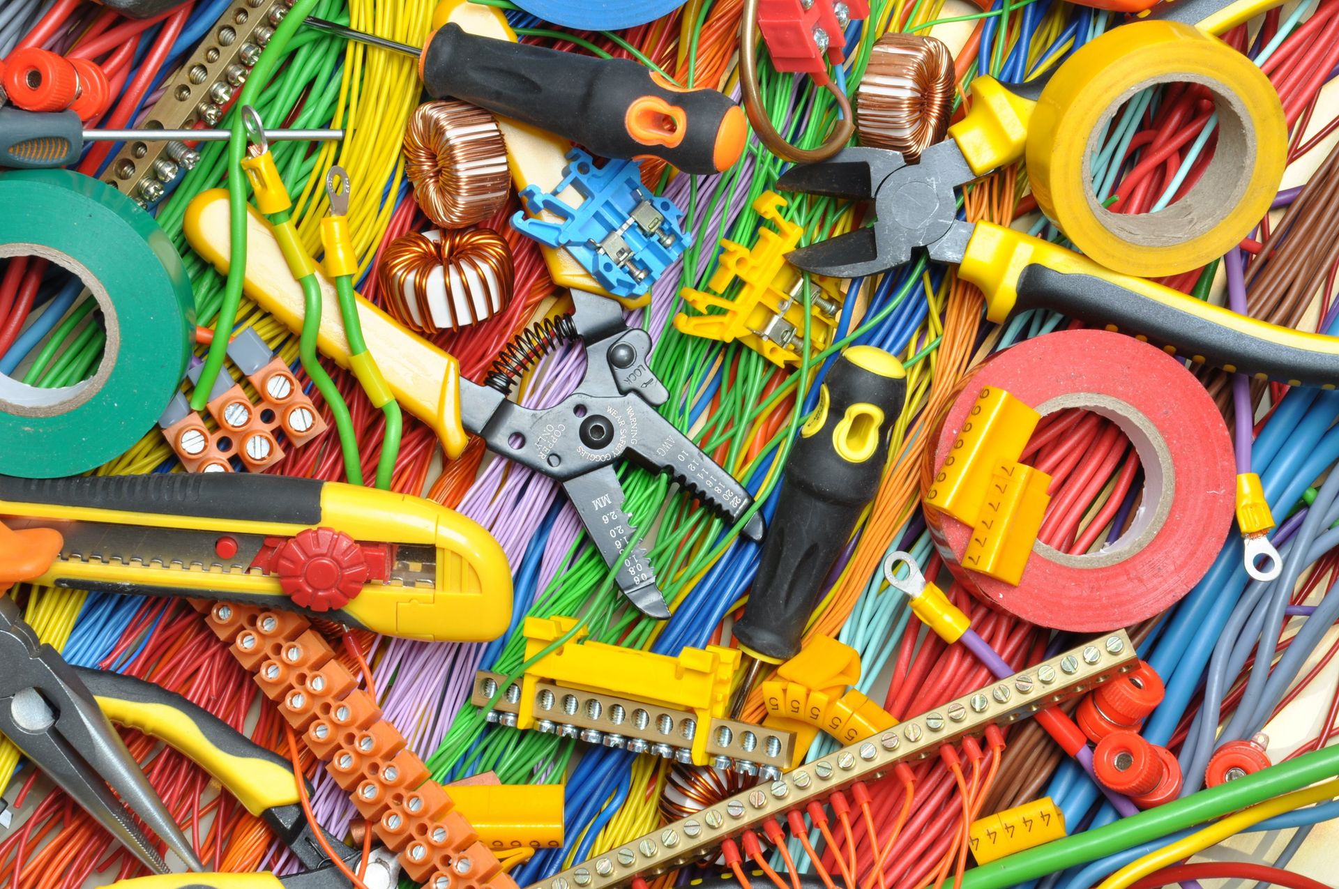 cables de colores