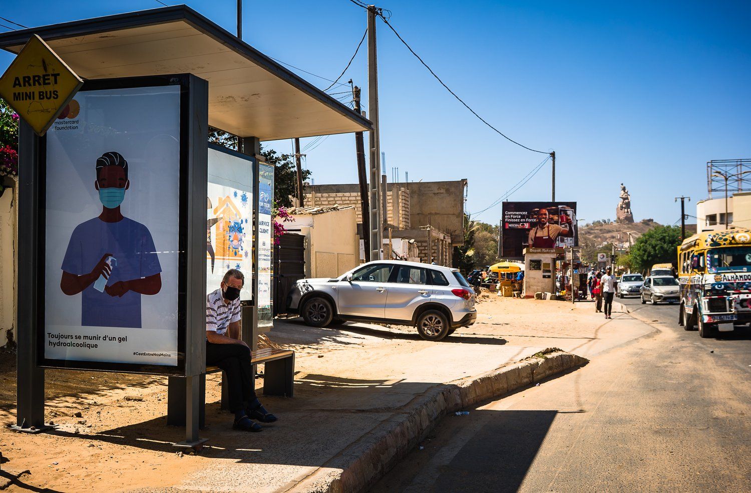 Corona Bus stop