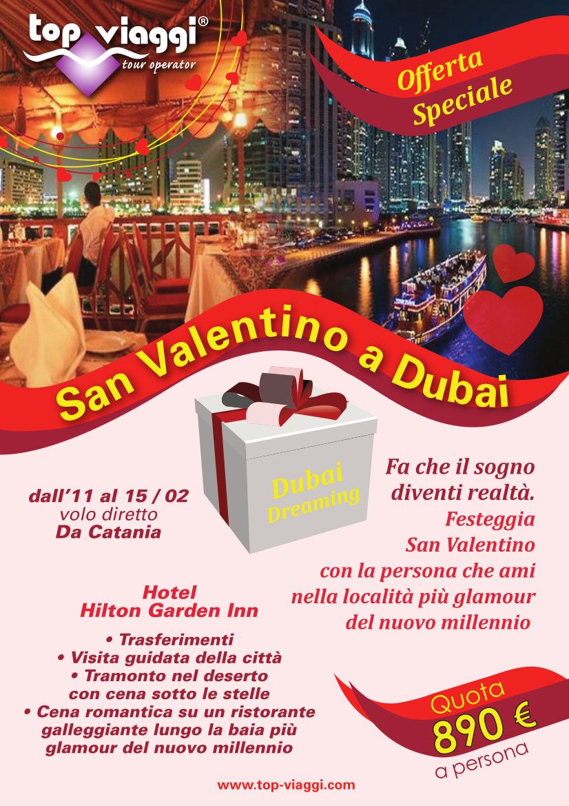 san valentino a Dubai