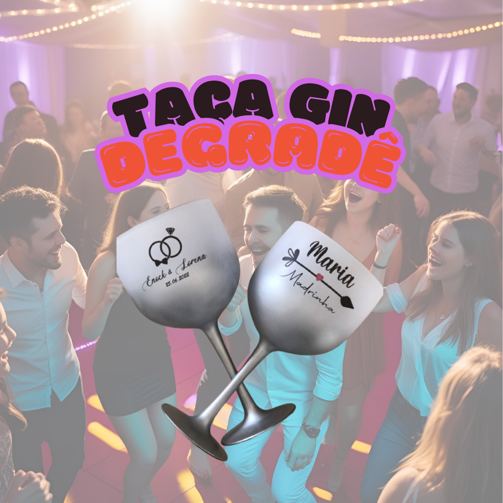 Taça Gin degradedê