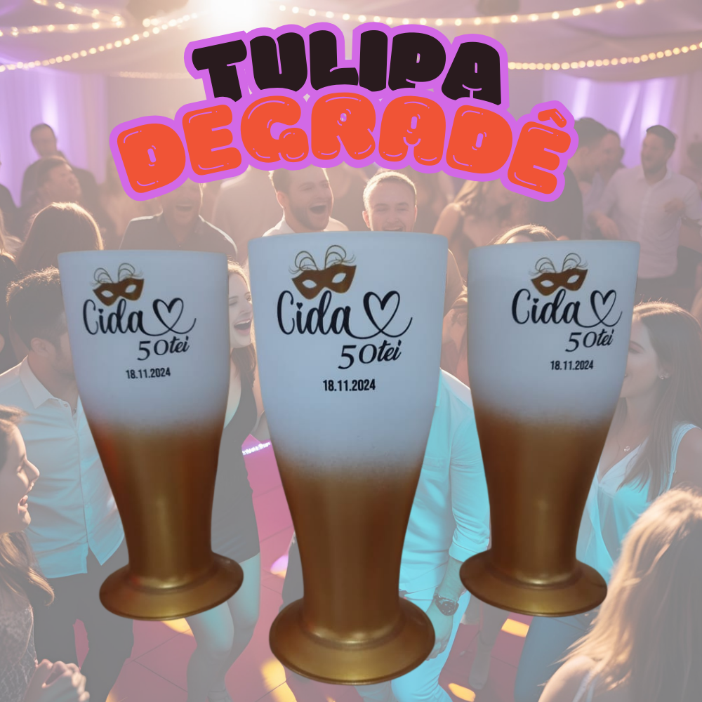 Tulipa degrade personalizada